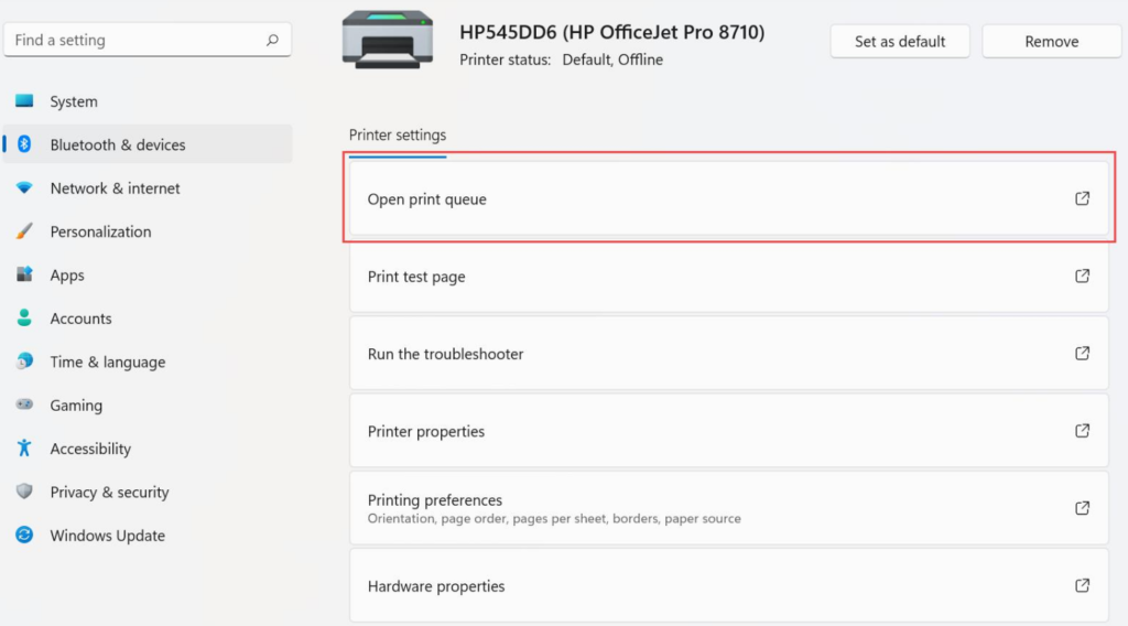 HP printer models Windows 11 25H2 drivers